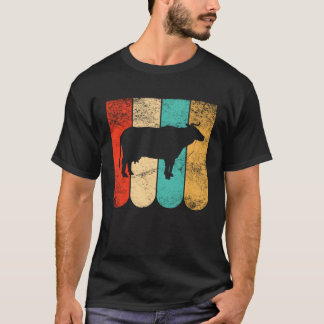 Camiseta Vaca Antiga Agricultura Animal Carne Boi Animais