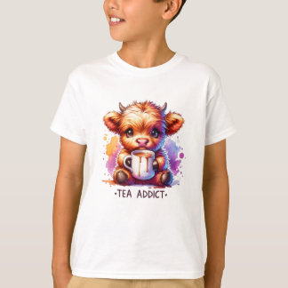 Camiseta Vaca Bebê Vaca Addicto