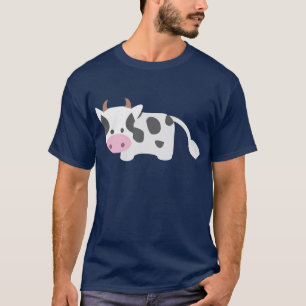 Camiseta Vaca bonito & adorável