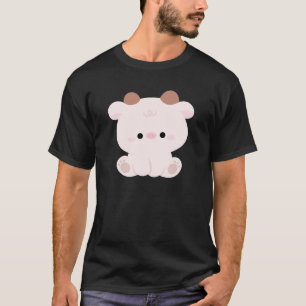 Camiseta Vaca branca
