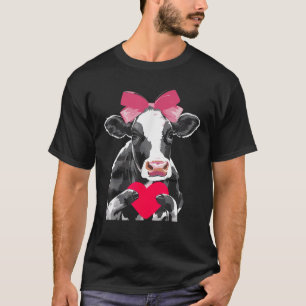 Camiseta Vaca branca branca, branca, branca, branca e branc