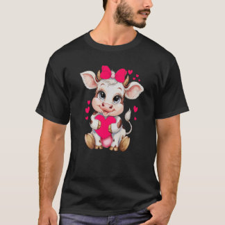 Camiseta Vaca branca branca, branca, branca, branca e branc