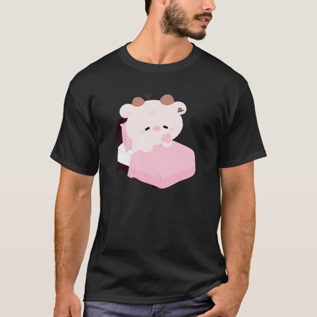 Camiseta Vaca Cansada Fofa (Frente)
