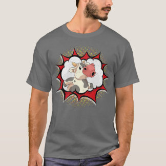Camiseta Vaca cultivadora do Amante de os animais fazenda