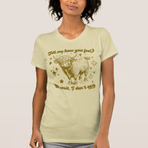 Vaca das Terras Altas de Desenho Animado "Diz-me C
