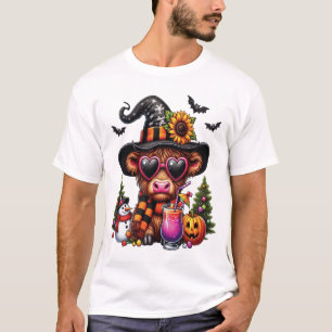 Camiseta Vaca das Terras Altas do Halloween 2