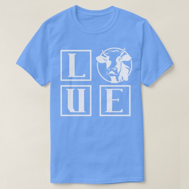 Camiseta Vaca De Amor (Frente do Design)