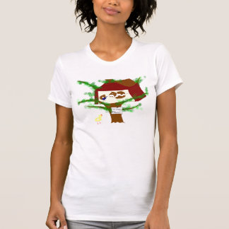Camiseta Vaca de Brown da galinha de Brown