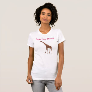Camiseta Vaca de Brown. Impressionante! Coração de Moniqu