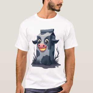 Camiseta Vaca de Caixa de Leite Amaldiçoada