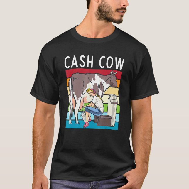 Camiseta Vaca de Dinheiro (Frente)
