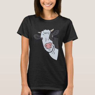 Camiseta Vaca De Fazenda Lateral Vaca Engraçada