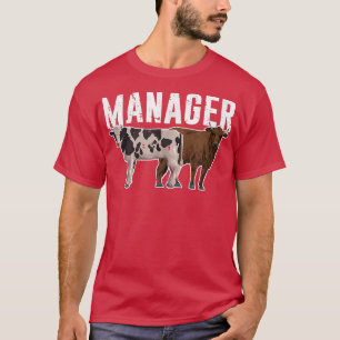 Camiseta Vaca de fazendeiro Cattleman
