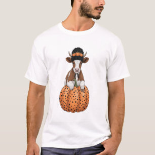 Camiseta Vaca de Halloween 2