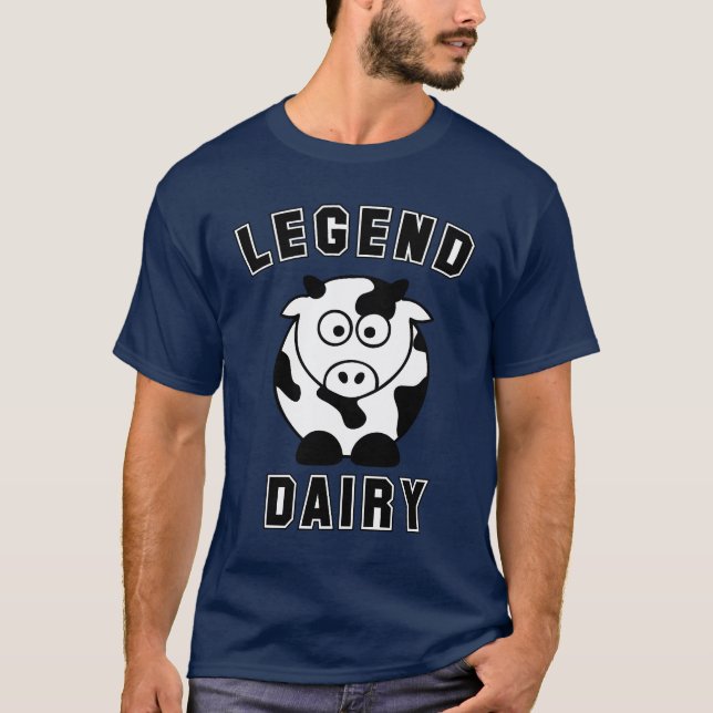 Camiseta Vaca de leiteria da legenda (Frente)