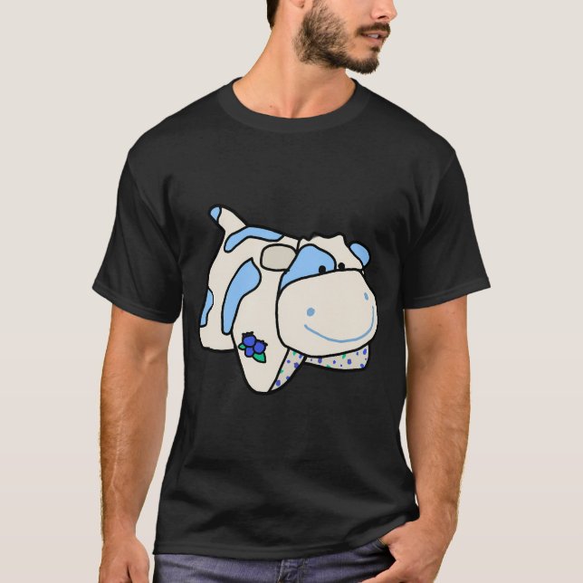 Camiseta Vaca de mirtilo (Frente)