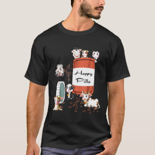 Camiseta Vaca de Pílulas Felizes