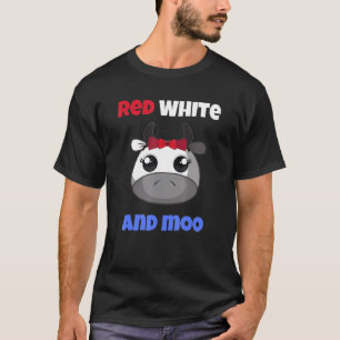 Camiseta Vaca do 4 de Julho