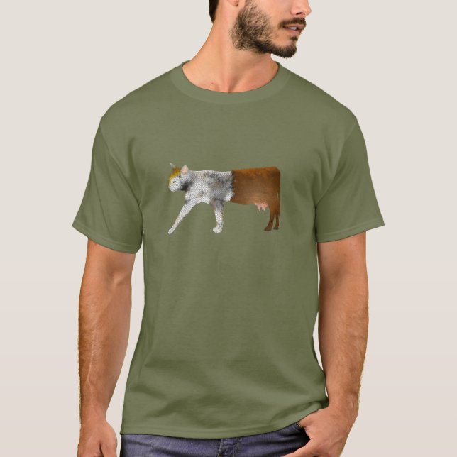 Camiseta Vaca do gato (Frente)