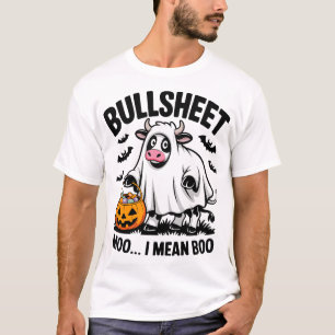Camiseta vaca do halloween