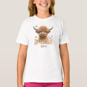 Camiseta Vaca do planalto, bonita personalizada