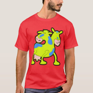 Camiseta Vaca "duas vezes o MOO"