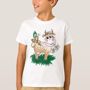 Camiseta Vaca e Borboleta