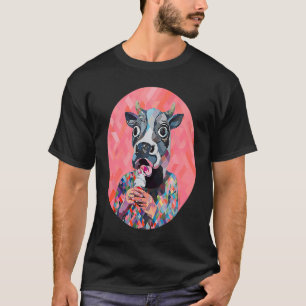 Camiseta Vaca e Gelo Realidade Aumentada