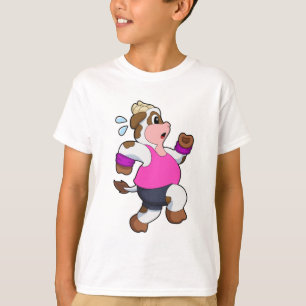 Camiseta Vaca em Execução