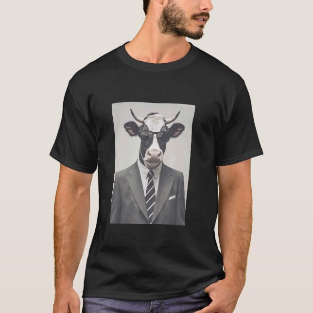 Camiseta Vaca Engraçada (Frente)