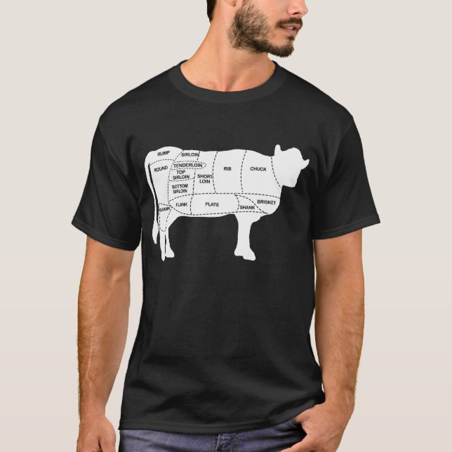 Camiseta Vaca Engraçada (Frente)