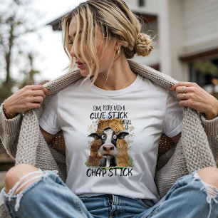 Camiseta Vaca Engraçada Sarcasmo