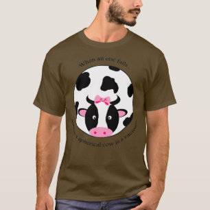 Camiseta Vaca esférica