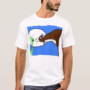Camiseta Vaca estrangeira
