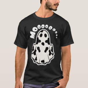 Camiseta Vaca Fantasma Moo Boo - Vaca Fantasma Engraçada