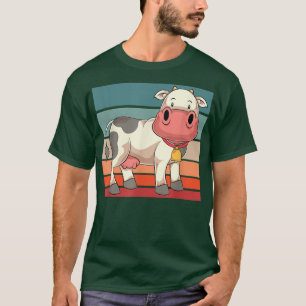 Camiseta Vaca-Fazenda-animal-do-campo
