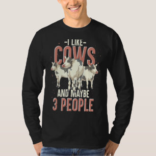 Camiseta Vaca Fazenda de criação de gado