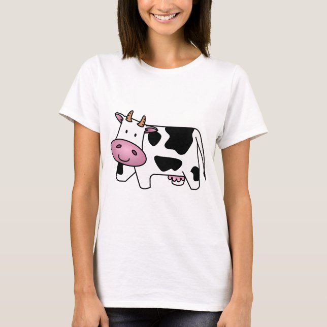 Camiseta Vaca Feliz (Frente)