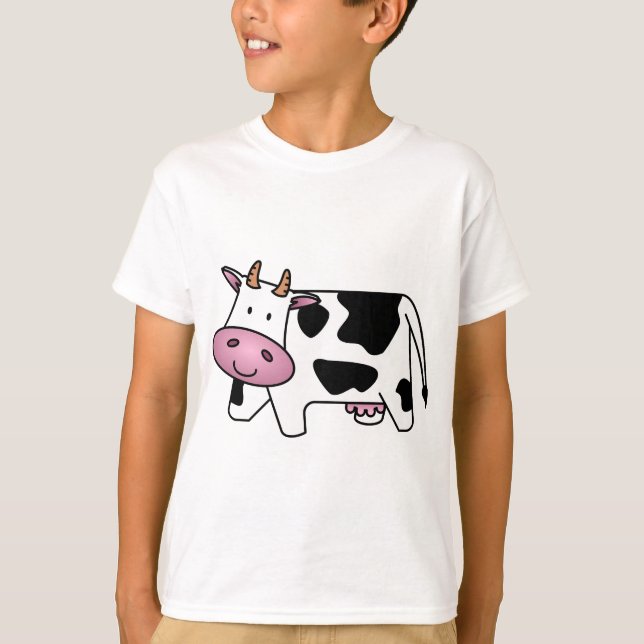 Camiseta Vaca Feliz (Frente)