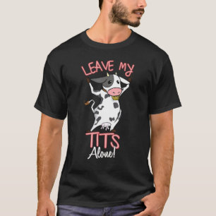 Camiseta Vaca Fofa Anti Laticínios Direitos dos Animais à B