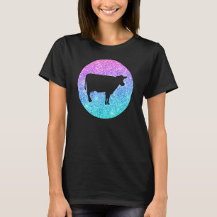 Camiseta Vaca Fofo da Moda Para Meninas Adolescentes e Mulh