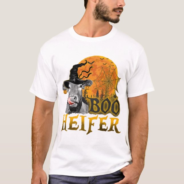 Camiseta Vaca Halloween (Frente)