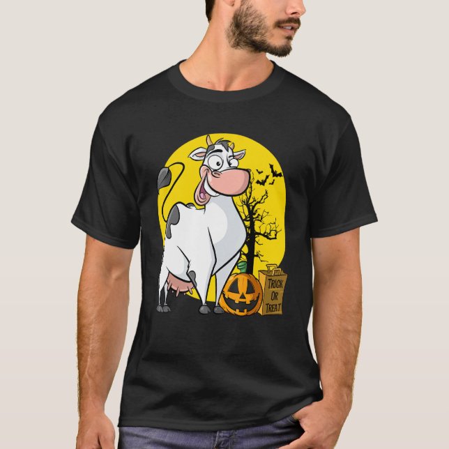 Camiseta Vaca Halloween (Frente)