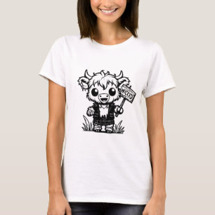 Camiseta Vaca Highland Zombie