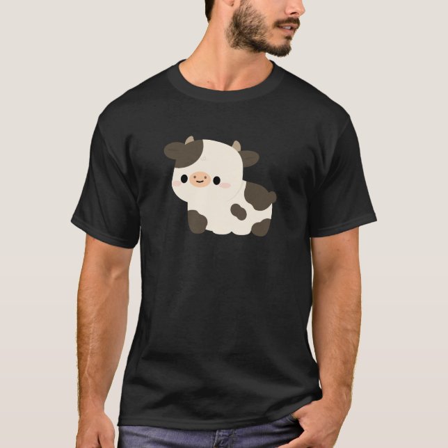 Camiseta Vaca Holstein (Frente)