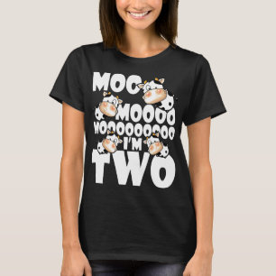 Camiseta Vaca Leiteira Faz Dois Aniversário de 2 Anos