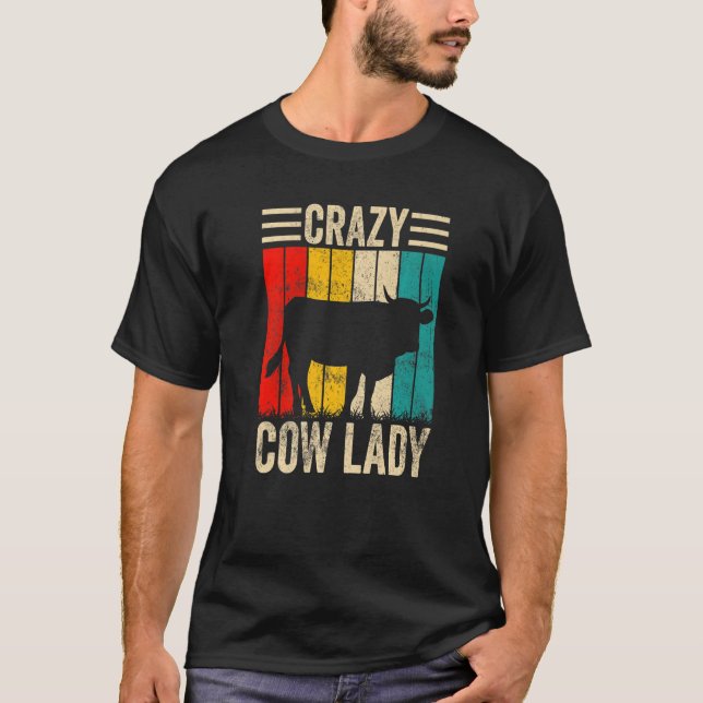 Camiseta Vaca Louca Lady Vintage (Frente)