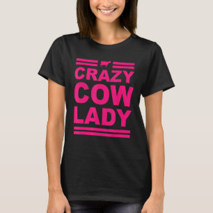 Camiseta Vaca Louca Senhora Fazendeira Rosa