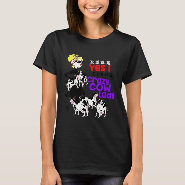 Camiseta Vaca Louca Senhora Vaca (Frente)