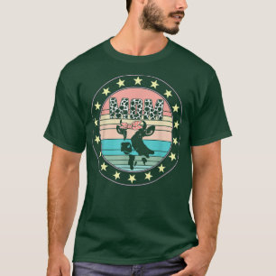 Camiseta Vaca Mãe Dia de as mães Vaca Sobrevoada Esposa Faz